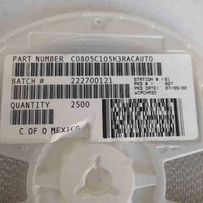 Picture of C0805C105K3RACAUTO