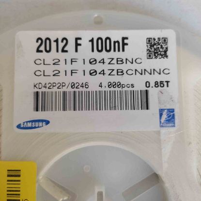 Picture of CL21F104ZBCNNNC    MLCC (2012) 0805 100nF 50VDC -20% +80% Y5V