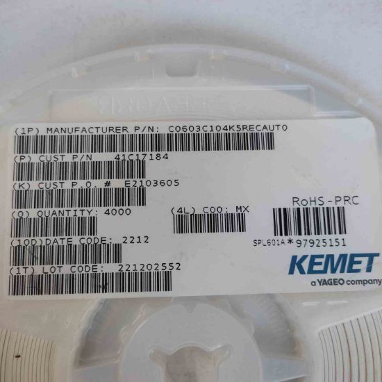 Picture of C0603C104K5RECAUTO