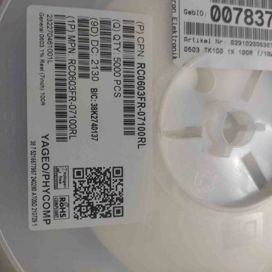 Picture of RC0603FR-07100RL