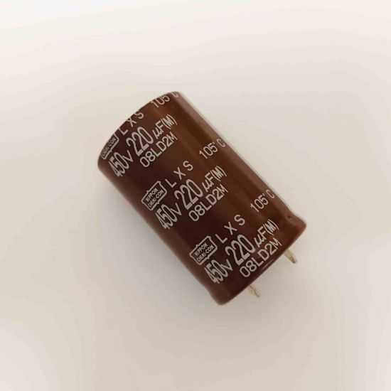 Picture of 220uF 450V  30x40mm 105  CAPACITOR