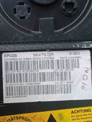 Picture of B39941-B7820-C710-S09 FILTER