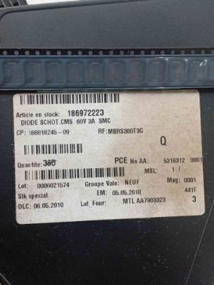 Picture of MBRS360T3G DIOD
