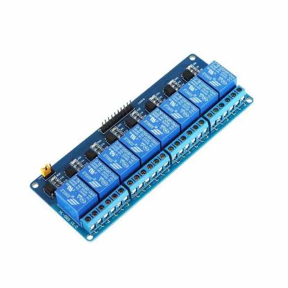 Picture of 8-way-12-v-relay-module-8-li-12-v-röle-kartı