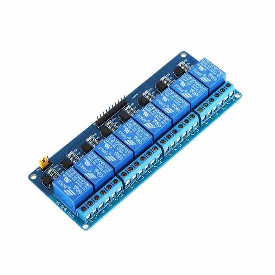 Picture of 8-way-12-v-relay-module-8-li-12-v-röle-kartı