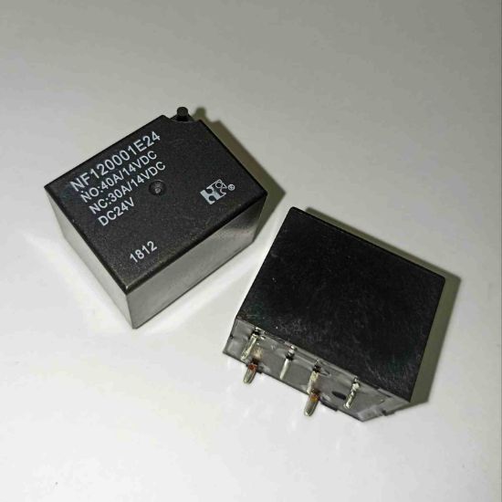 Picture of nf120001e24-24v-40a-1c-hongfa-oto-röle