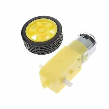 Picture of 6v-250-rpm-motor-ve-tekerlek-seti