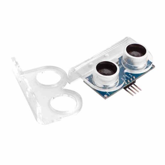 Picture of hc-sr04-ultrasonic-sensor-tutucu-aparatı-vidaları