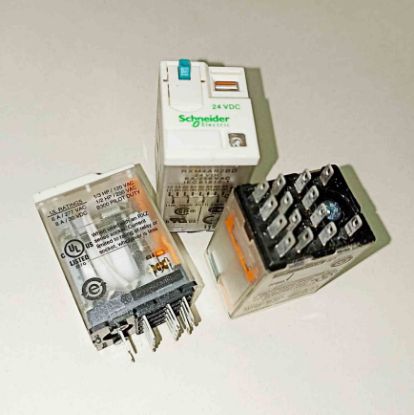 Picture of rxm4ab2bd-24v-6a-4c-14pin-schnider-güç-röle
