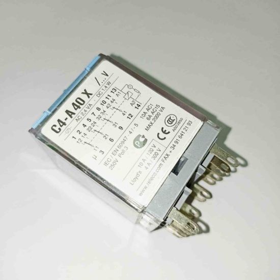 Picture of c4-a40x-230vac-10a-4c-14pin-releco-güç-röle
