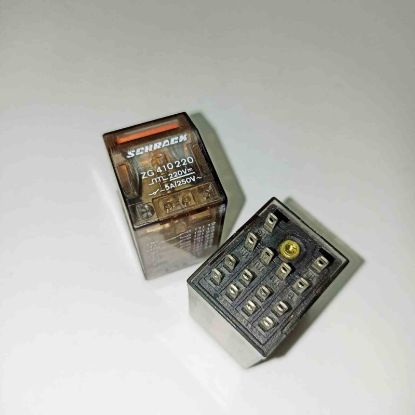 Picture of zg410220-220v-5a-4c-14pin-schrack-güç-röle