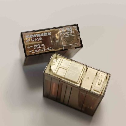 Picture of rp42a110-110v-8a-2c-8pin-schrack-güç-röle