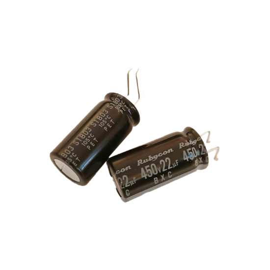 Picture of 22uf-450v-125x25mm-105-capacitor