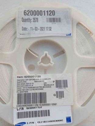 Picture of cl21b334kocnnnc-330nf-capacitor