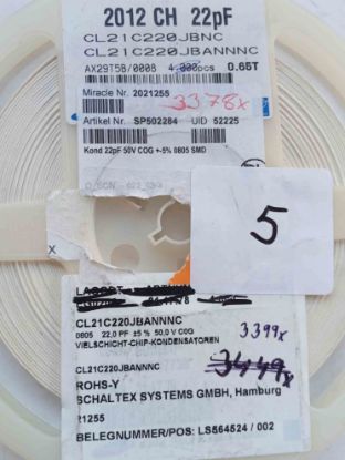 Picture of cl21c220jbannnc-22pf-50v-805-cognpo-capacitor