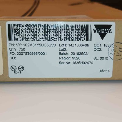 Picture of vy1102m31y5uc6uv0-1000pf-760vac-10mm-capacitor