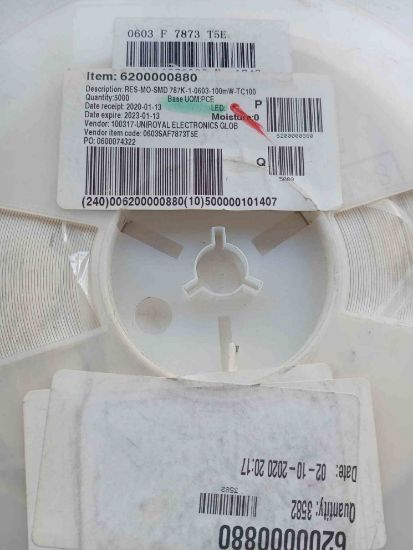 Picture of 0603saf7873d5e-787k-603-resistor