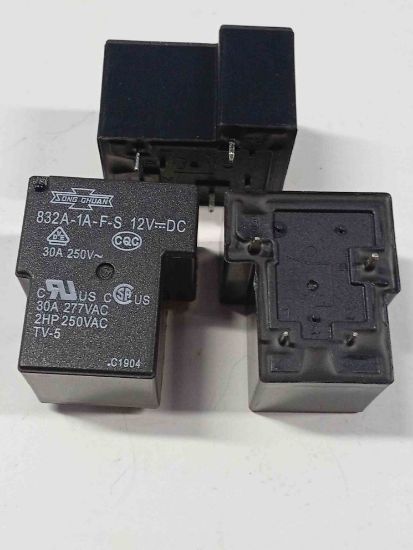 Picture of 832a-1a-f-s-12v-30a-4pin-relay