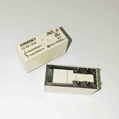 Picture of ez-ss-124a-24vac-16a-1c-8pin-relay