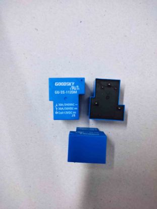 Picture of gu-ss-112dm-12v-30a-1c-5pin-relay-2