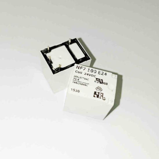 Picture of nf7-100-e24-24v-16a-1no-4pin-relay-2