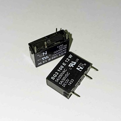 Picture of sg3-100-e-12w-12v-5a-1no-4pin-relay