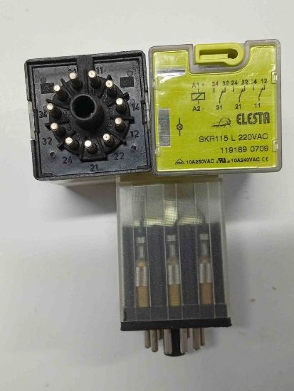 Picture of skr115l-220v-10a-3c-11pin-relay