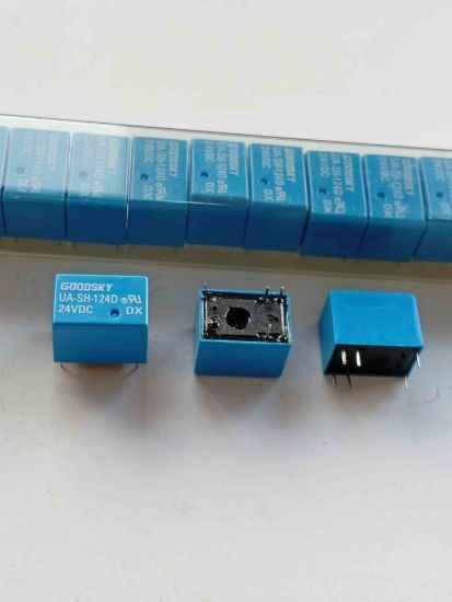 Picture of ua-sh-124d-24v-3a-1c-6pin-relay