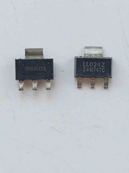 Picture of irll024z-5a-55v-sot223-transistor