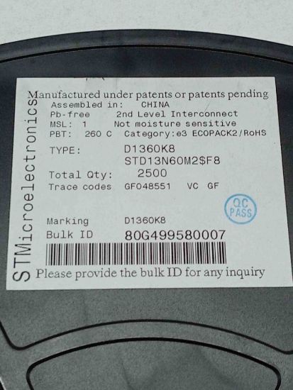 Picture of std13n60m2-11a-600v-transistor