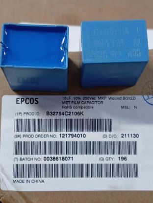 Picture of b32754c2106k-10uf-250vac-capacitor