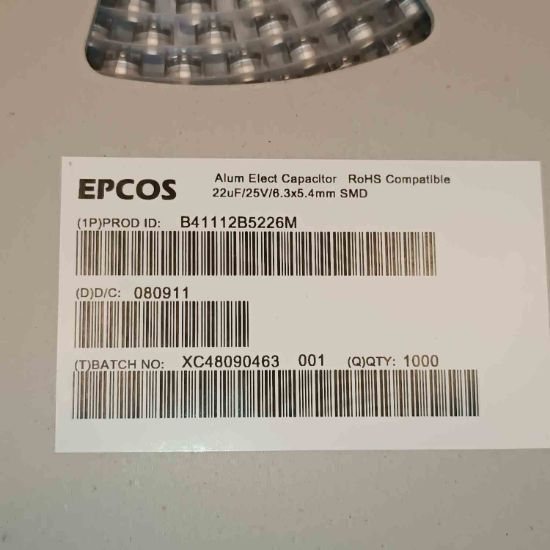 Picture of b41112b5226m-22mf-25v-capacitor