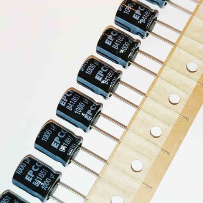 Picture of b41851a3108m8-1000uf-10v-10x125mm-105-capacitor