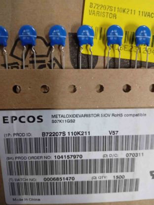 Picture of b72207s110k211-11vac-7mm