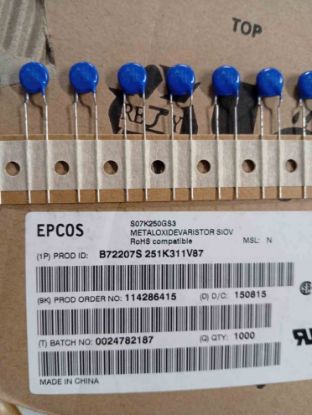 Picture of b72207s251k311v87-varistor
