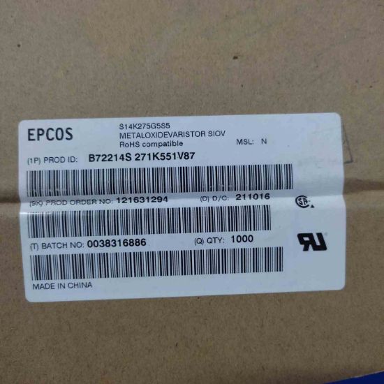 Picture of b72214s271k551v87-varistor