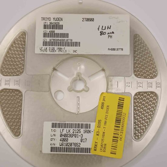 Picture of lflk21251r0k-t-1nh-inductor