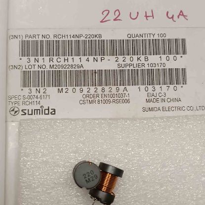 Picture of rch114np-220kb-22uh-4a-inductor