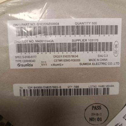 Picture of cdrh8d43np-220nc-22uh-18a-83x83x45-inductor