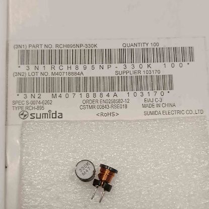 Picture of rch895np-330k-33uh-11a-83x83x95-inductor