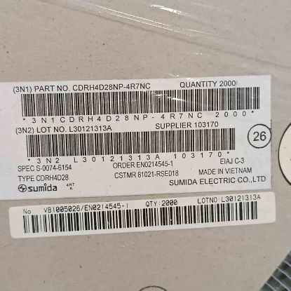 Picture of cdrh4d28np-47uh-132a-47x47x3-inductor