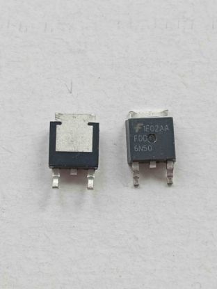 Picture of fqd6n50-6a-500v-to252-transistor