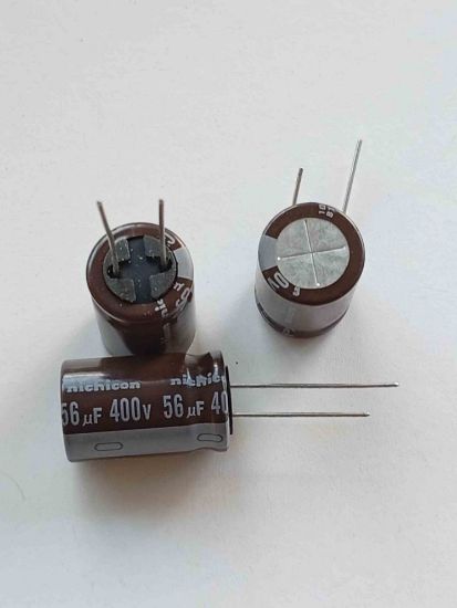 Picture of 56mf-400v-16x25-105-capacitor