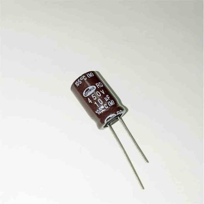 Picture of 10uf-450v-12x20mm-105-capacitor