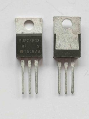 Picture of sup75p03-07-75a-30v-to220-transistor
