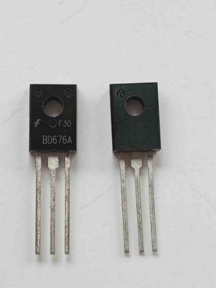 Picture of bd676a-4a-45v-to126-transistor