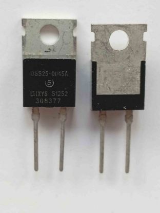 Picture of dss25-0045a-25a-45v-to220-diode
