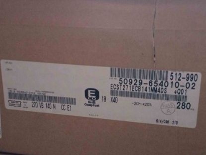 Picture of ECST271ECB141MM04S 140uF 270V 18x40mm CAPACITOR