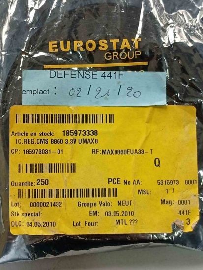 Picture of max8860eua33-ic