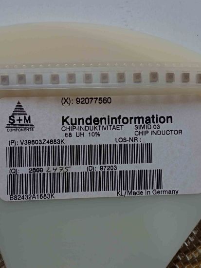 Picture of b82432a1683k-68uh-190ma-smd-28-ohm-inductor